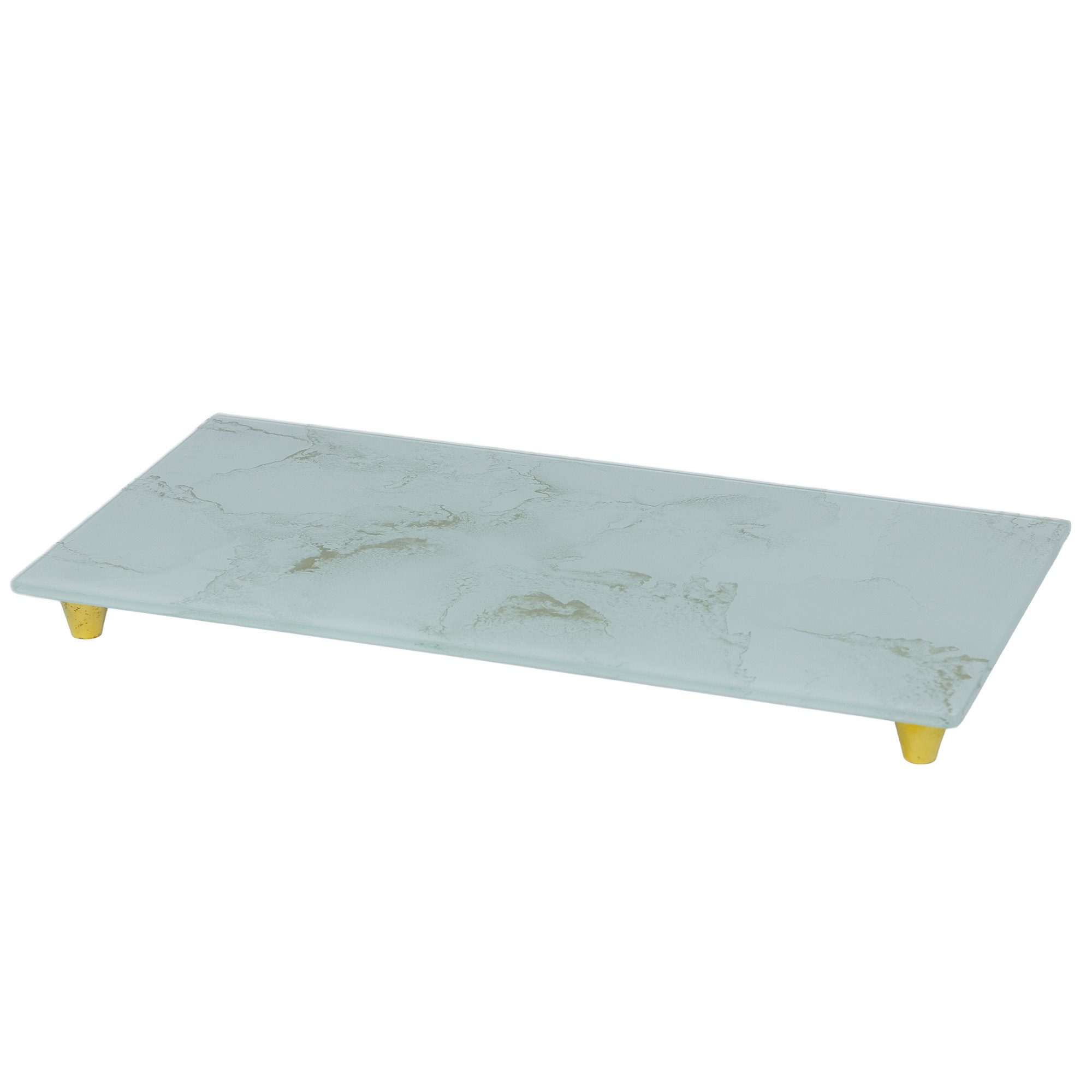 BANDEJA VIDRO BASE - 22CM X 12CM X 1,5CM ...