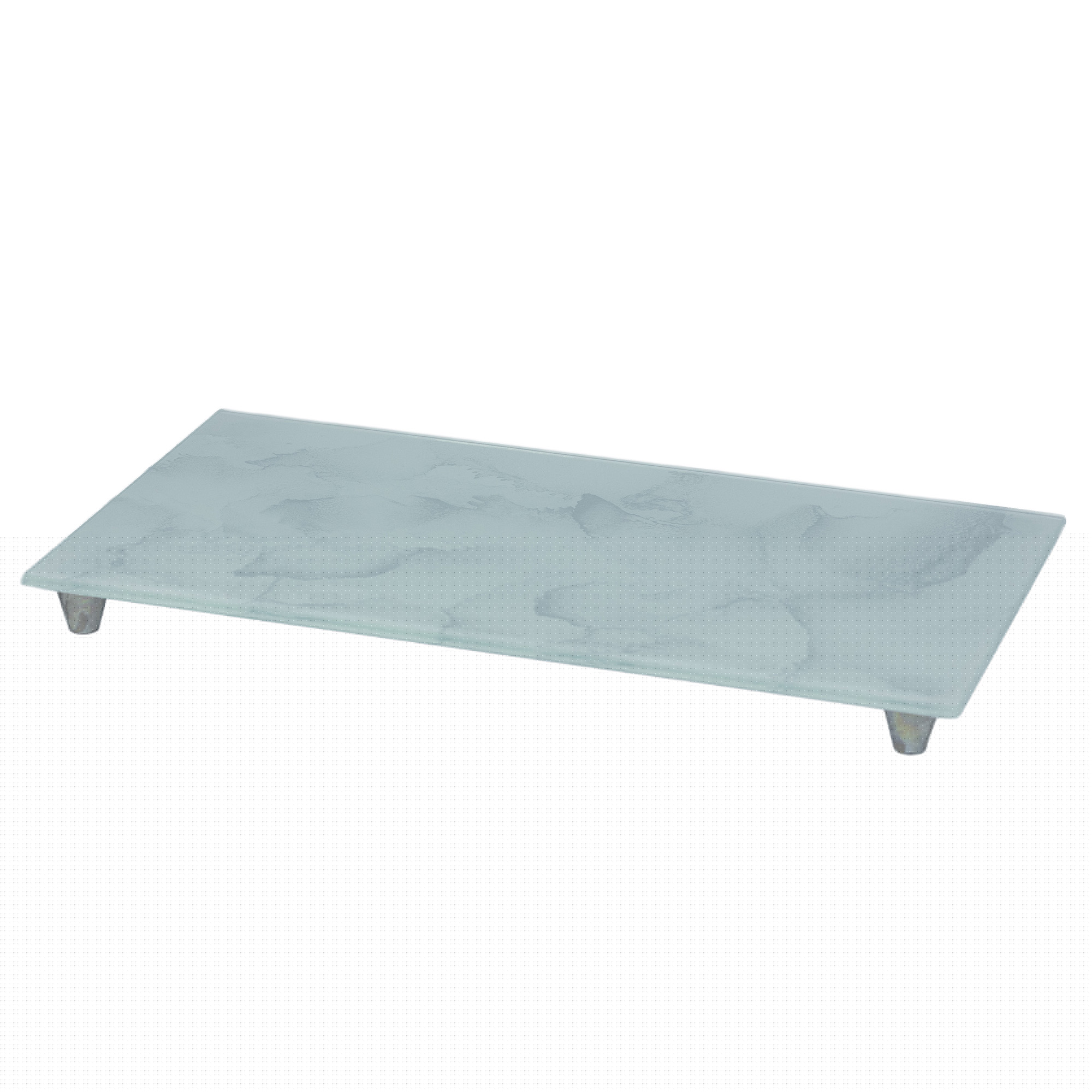 BANDEJA VIDRO BASE - 22CM X 12CM X 1,5CM ...