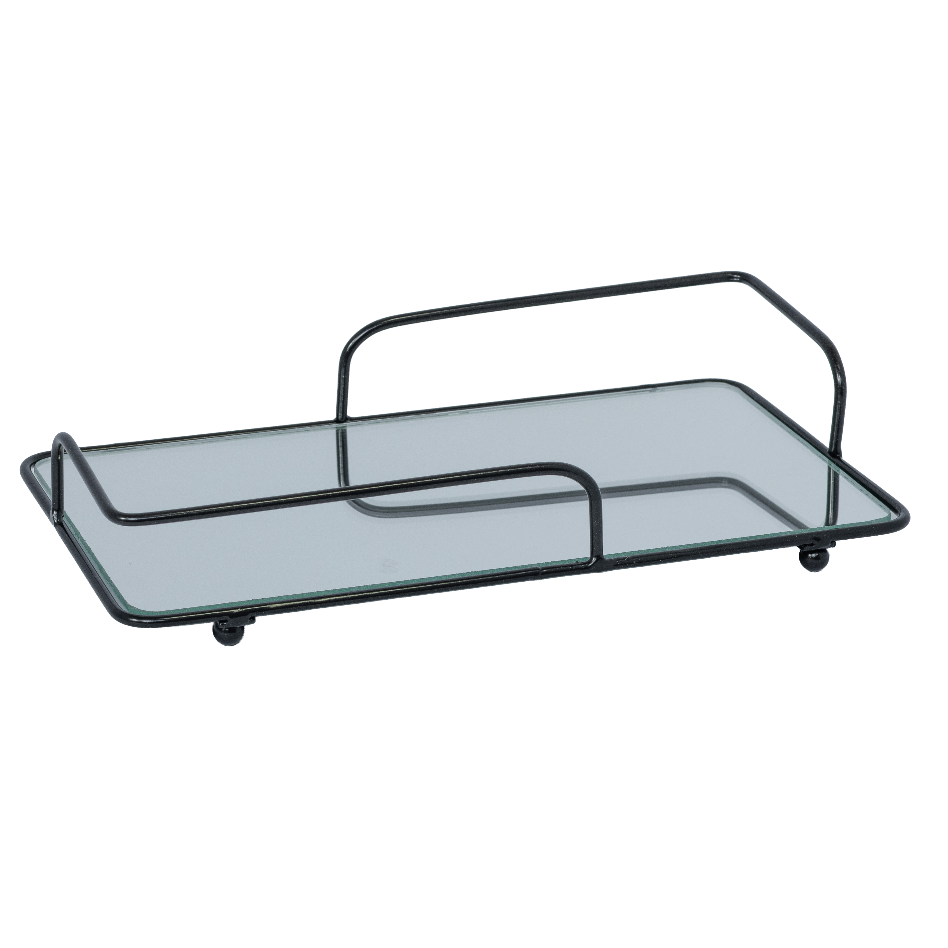 BANDEJA METAL DESIGN - 22CM X 12CM X 3,8C...
