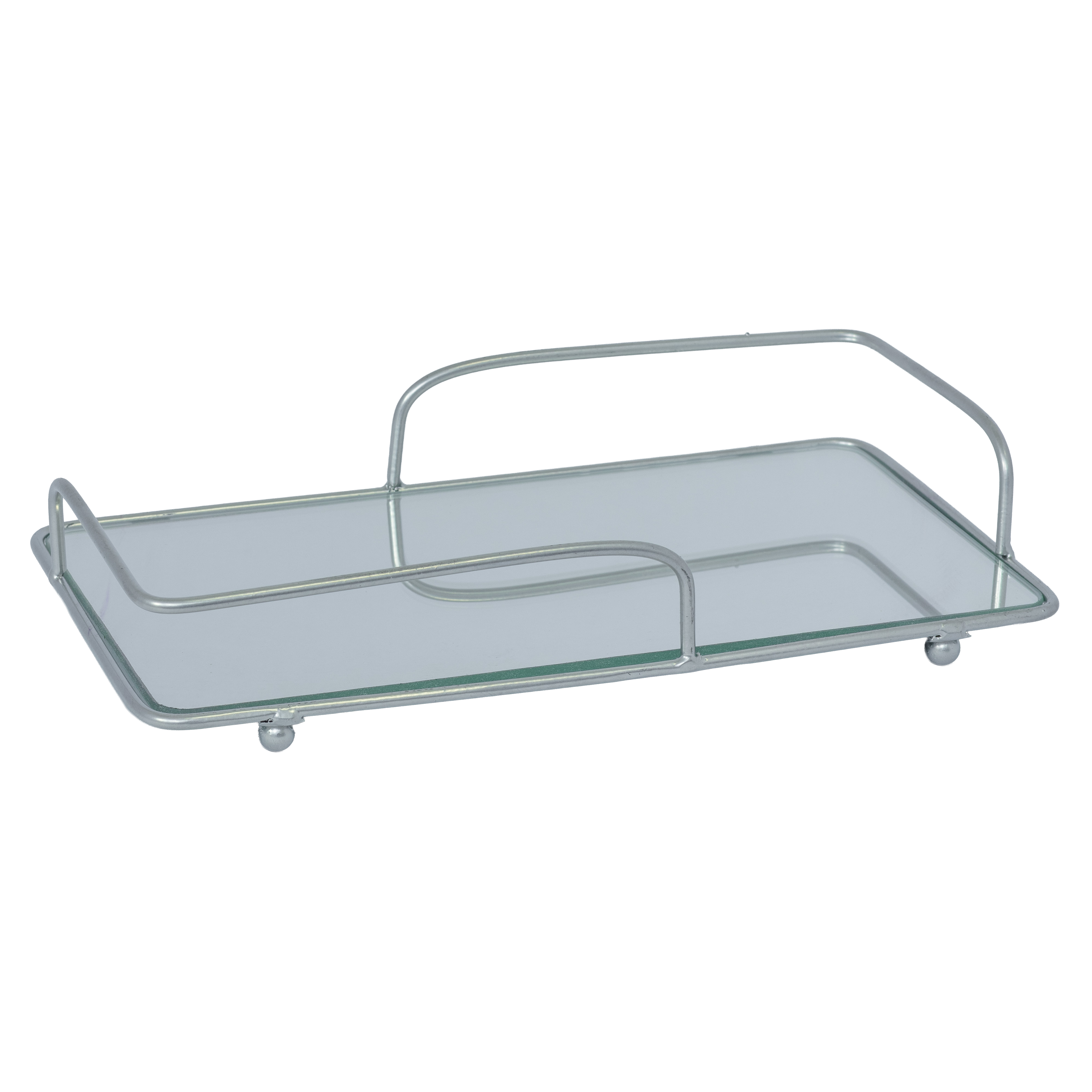 BANDEJA METAL DESIGN - 22CM X 12CM X 3,8C...