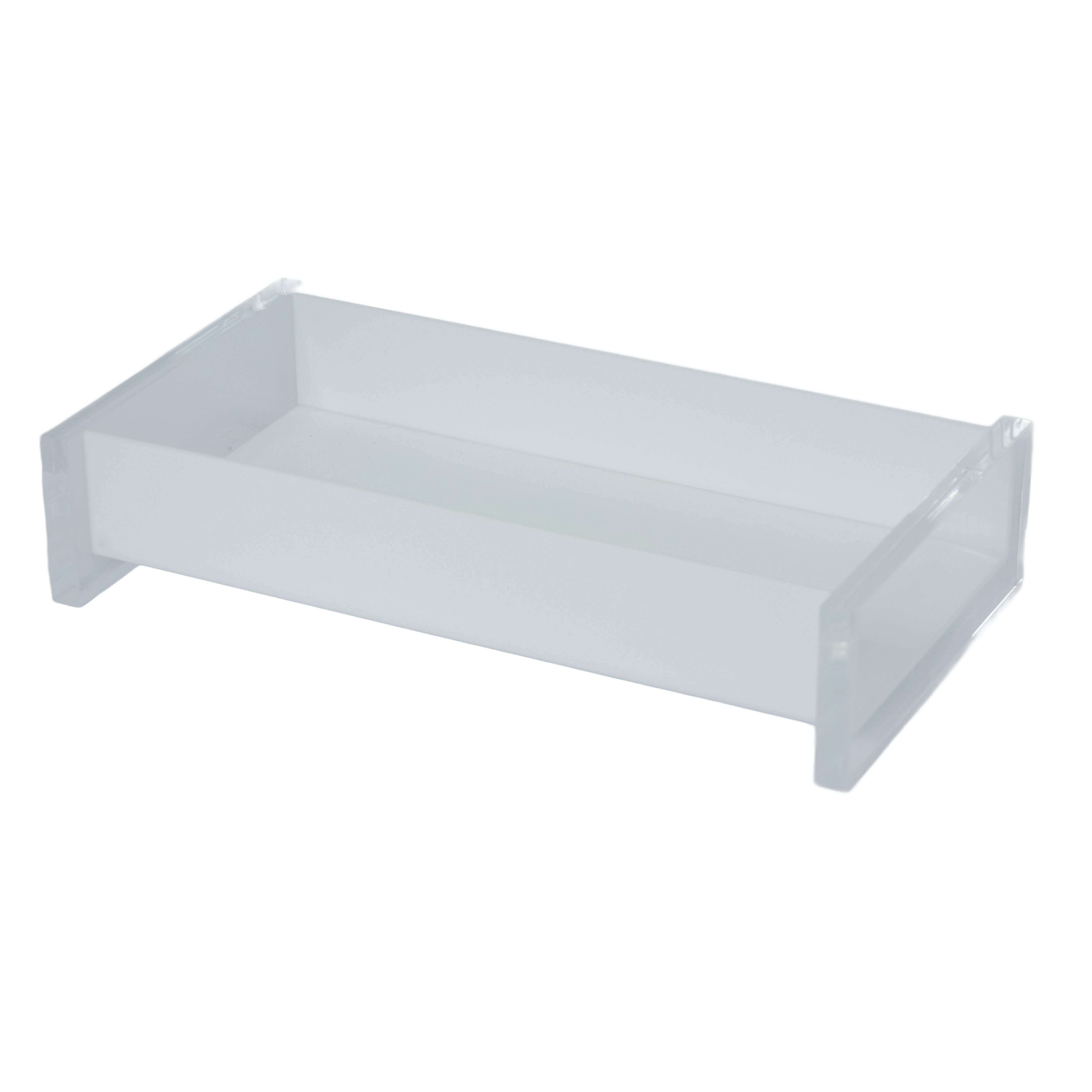 BANDEJA ACRILICO - 18CM X 10CM X 4CM - BR...