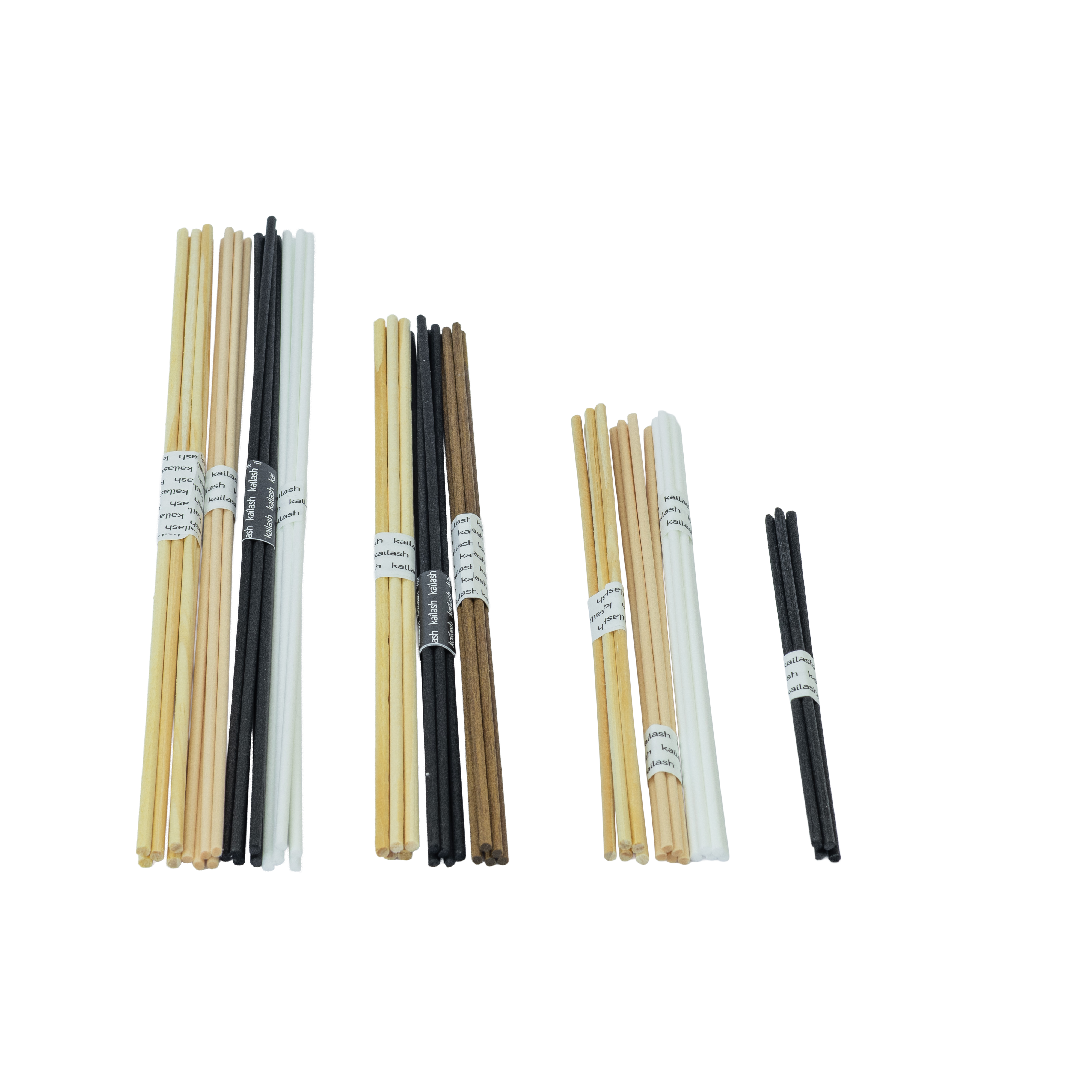 KIT VARETAS FIBRA DE MADEIRA P 20CM - COM...