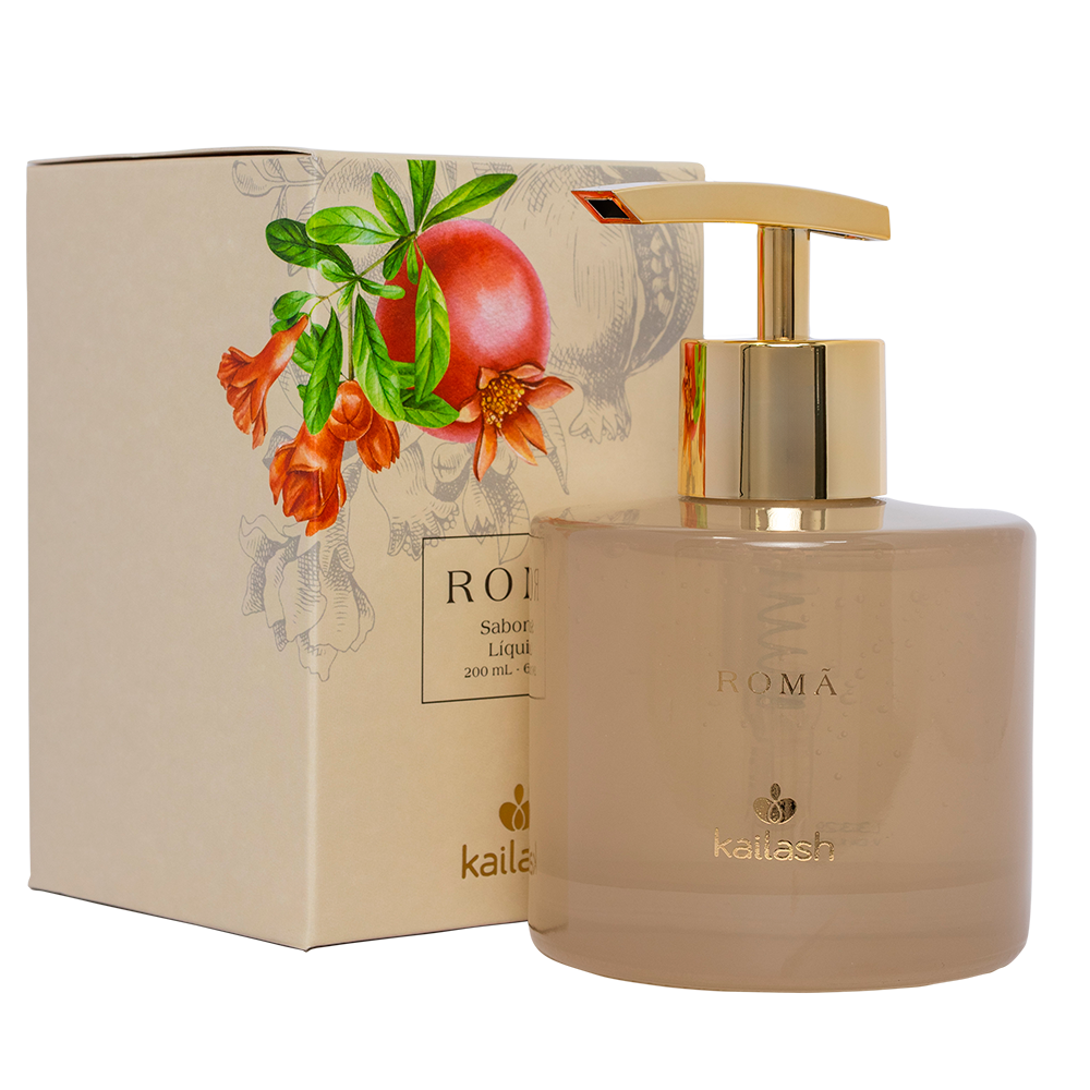 SABONETE LÍQUIDO HIDRATANTE - ROMÃ - 250ML